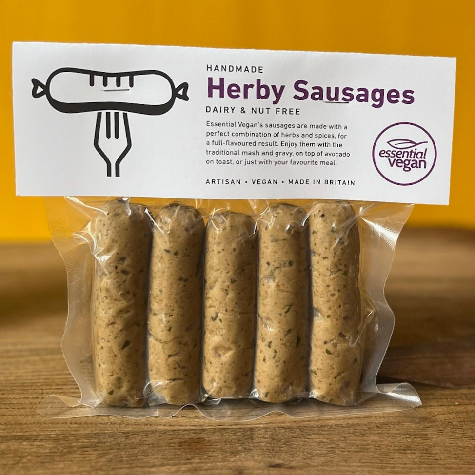 SEITAN HERBY "SAUSAGES" 250g